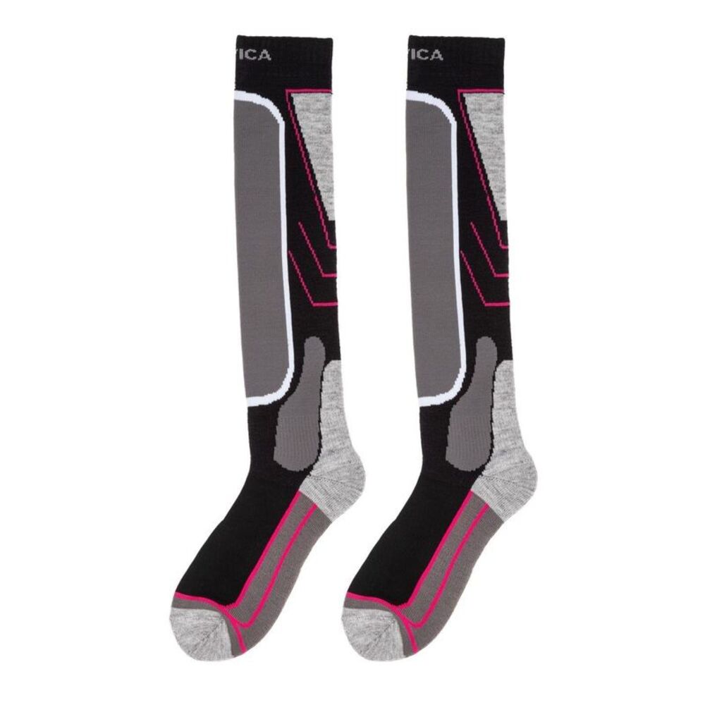 Nevica Womens/Ladies Meribel Ski Socks (Pack of 2) / Black
